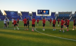 ЕУРО 2017: Официјален тренинг спроти натпреварот со Србија