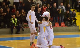 Футсал: Македонија ја совлада Албанија со 3:2 за прво место во групата