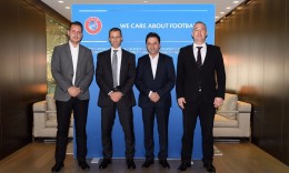 Првите луѓе на ФФМ на состанок со асоцијациите членки и раководството на УЕФА
