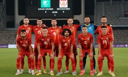 Macedonia recorded a minimal defeat against Saudi Arabia with 1:0 at the control match in Abu Dhabi