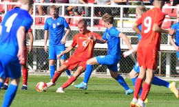 Macedonia U17 lost 3:0 from Iceland at the opening of the mini qualifying tournament in Skopje