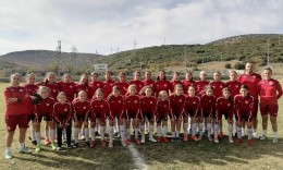 Dojran hosts a training camp for girls under 14 years old as part of the UEFA project for the development of women's football