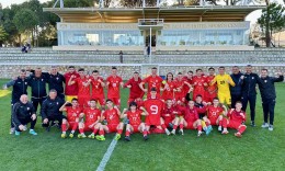 Maqedonia U18 fiton bindshëm ndaj Estonisë në Antalia