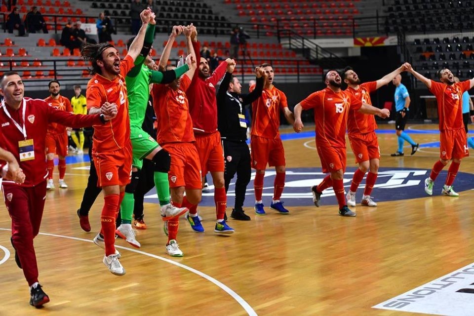 Futsal, Maqedonia fiton ndaj Malit të Zi në ndeshjen e parë kontrolluese