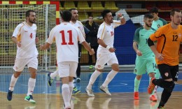 Македонската футсал репрезентација одигра 2:2 против силната Португалија