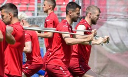Македонија во добро расположение се подготвува за Европското првенство