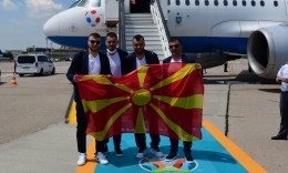 Maqedonia arrin në Bukuresht