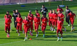 ФОТО: Tренинг А репрезентација на Македонија