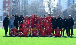 Македонија до 17 години славеше минимална победа со 1:0 против БиХ на втората контролна пресметка